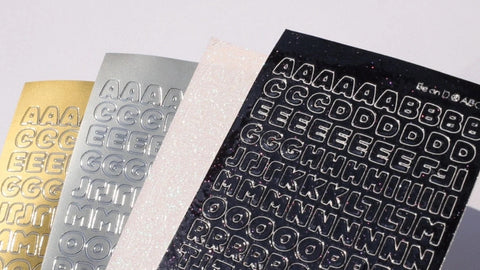 Deco Pocket ABC Alphabet + Number Sticker Special Pack [3types]