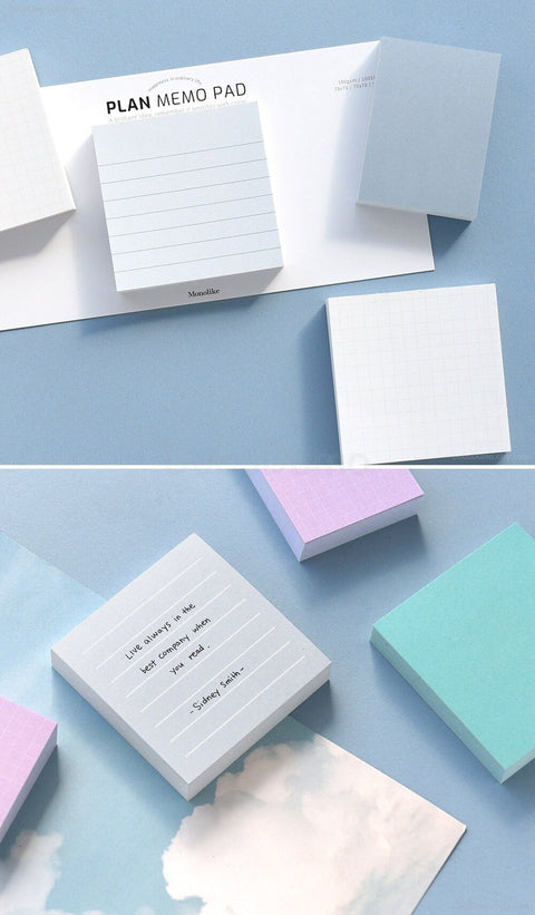 Trio Plan Memo Pad [8types]