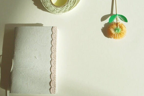 Cotton Lace Adhesive Tape _ Pastel [3colors] | DIY Tape