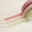 Cotton Lace Adhesive Tape _ Pastel [3colors] | DIY Tape