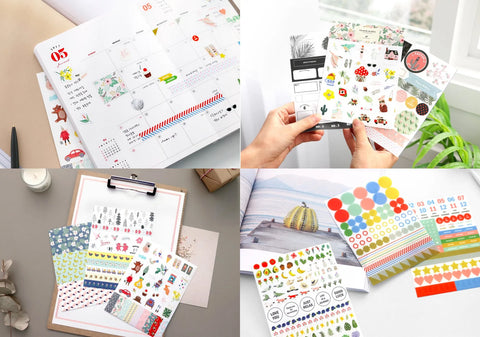 Deco Stickers Pack ver.7 | 9 sheets