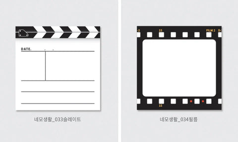 Movie Clapperboard Memo Pad | Film Notepads | 100sheets