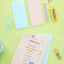Goal Tracker Memo Pad [8types] | Daily Notepad
