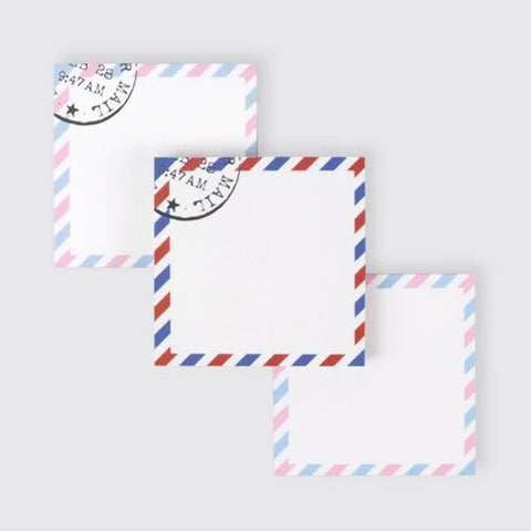 Postcard Memo Pad [Pastel] | Postal Card Notepads | 100sheets