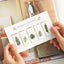 Magnetic Bookmarks _ Tropical Leaves 5P