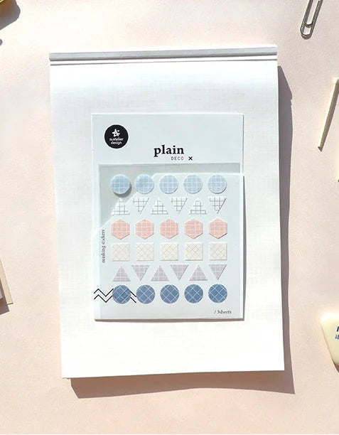 Planner Stickers [1611 plain.07]