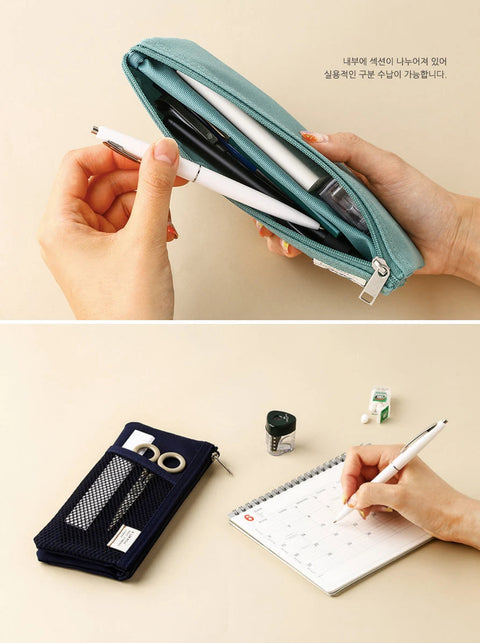 Pocket Folder Pencil Case [6colors]