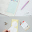 Goal Tracker Memo Pad [8types] | Daily Notepad