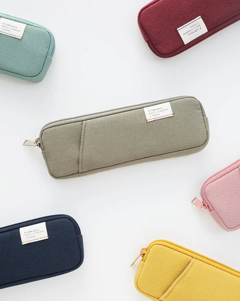 Cotton Pencil Case [6colors]