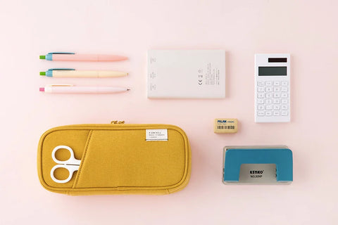 Cotton Pencil Case L [6colors]