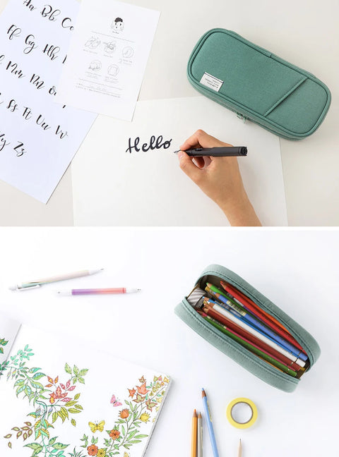 Cotton Pencil Case L [6colors]