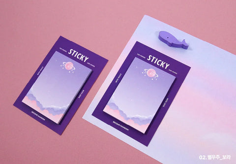 Moonlight Sticky Notes [6types]