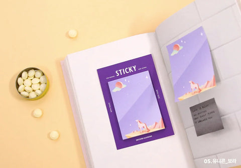 Moonlight Sticky Notes [6types]