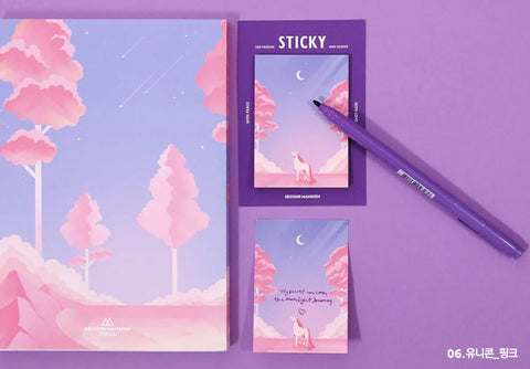 Moonlight Sticky Notes [6types]