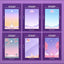 Moonlight Sticky Notes [6types]