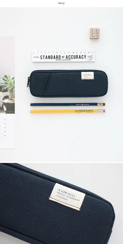 Cotton Pencil Case [6colors]