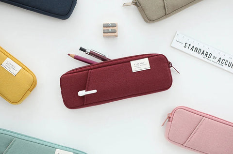 Cotton Pencil Case [6colors]