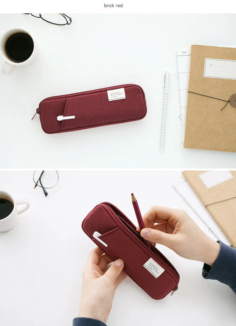 Cotton Pencil Case [6colors]