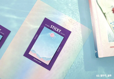 Moonlight Sticky Notes [6types]