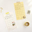 Monthly Goal Tracker 30days Memo Pad [2colors]
