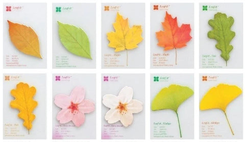 Leaf Sticky Notes [10types]