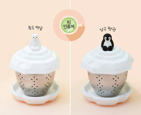 Penguin & Polar Bear Tea Infuser | Tea Stainer