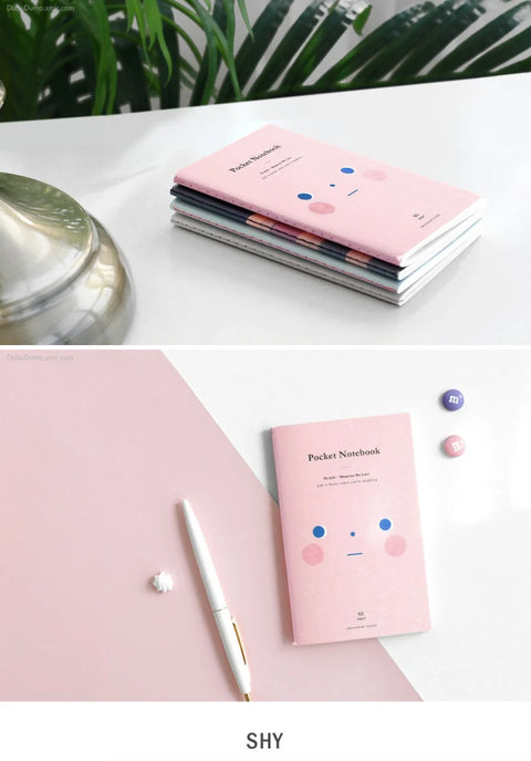 Pocket Notebook v.2 _ Plain [4types] | Blank Notebook