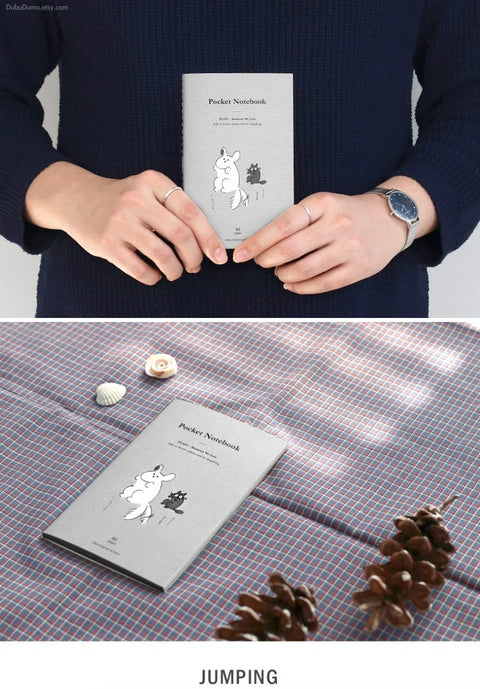 Pocket Notebook v.2 _ Plain [4types] | Blank Notebook
