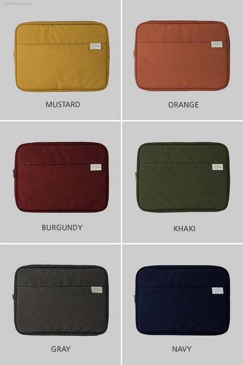 13" Pocket Laptop Case v.5 [6colors] | 14inch MacBook Pouch