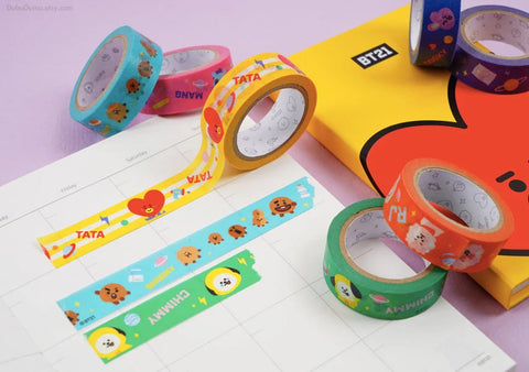 BT21 Masking Tape [7types]