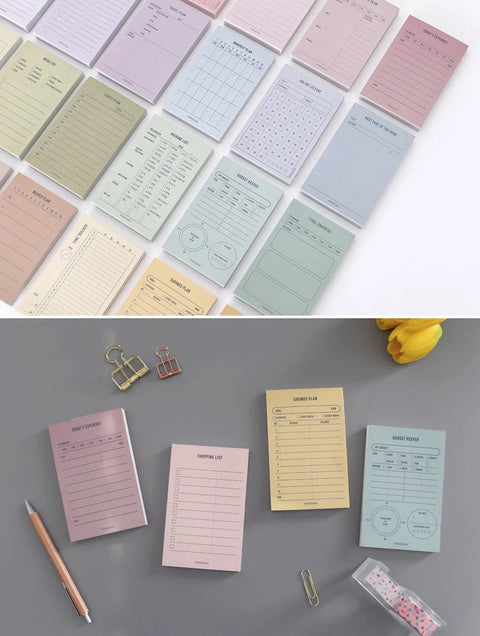 Make-a-Memo Memo Pad [24types] | Daily Notepad