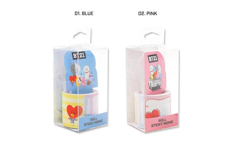 BT21 Roll Sticky Note [2colors]