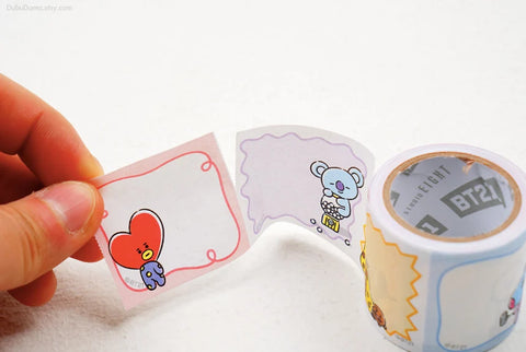 BT21 Roll Sticky Note [2colors]