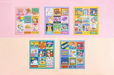 Ardium Square Point Stickers [5types]