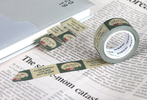 Vintage ver. Masking Tape [5types] | Fragile, Caution, Jelly Bear, Ticket