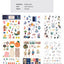 Deco Stickers Pack ver.10 | 9 sheets