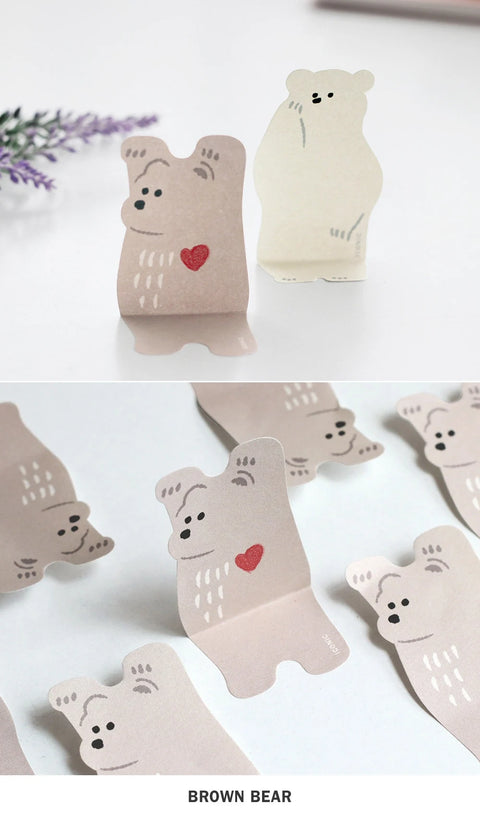 Animal Sticky Notes [4types]