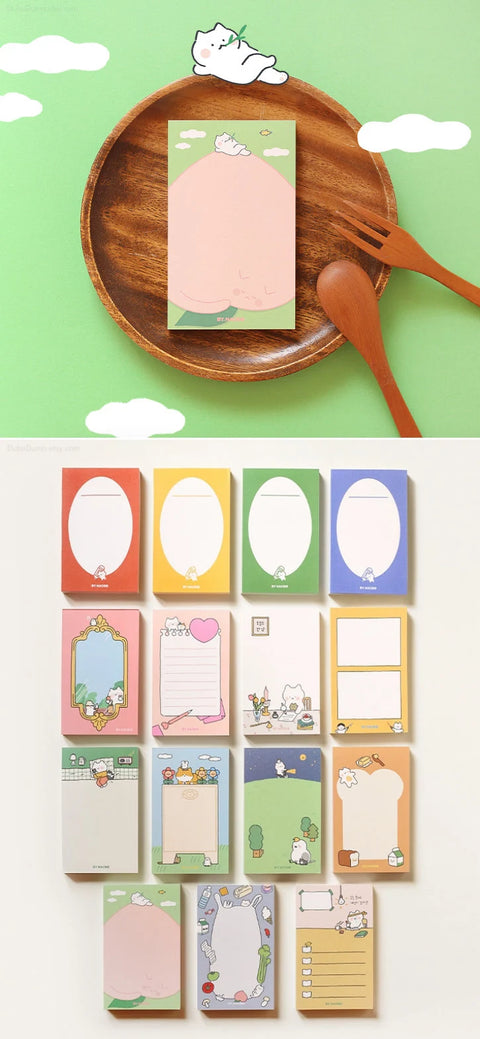 Kitty Memo Pad [15types]