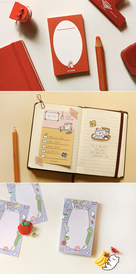 Kitty Memo Pad [15types]