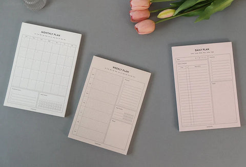 A5 Planner Memo Pad [3types]