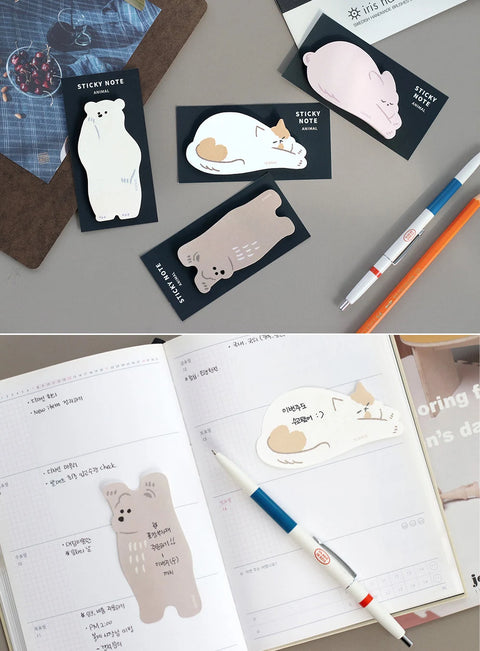 Animal Sticky Notes [4types]