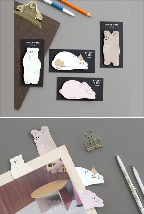 Animal Sticky Notes [4types]