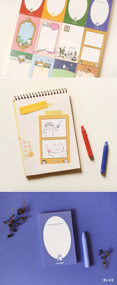 Kitty Memo Pad [15types]