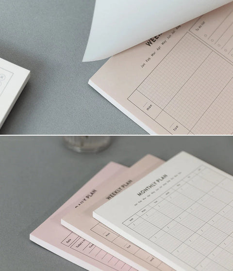 A5 Planner Memo Pad [3types]