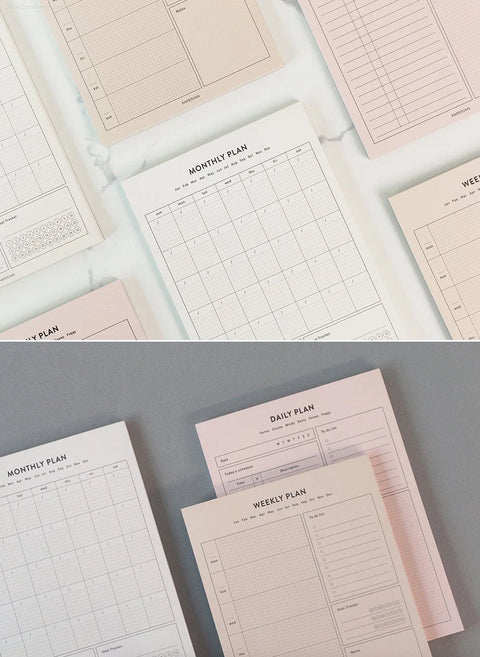 A5 Planner Memo Pad [3types]