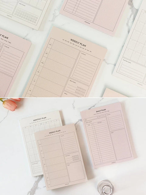 A5 Planner Memo Pad [3types]