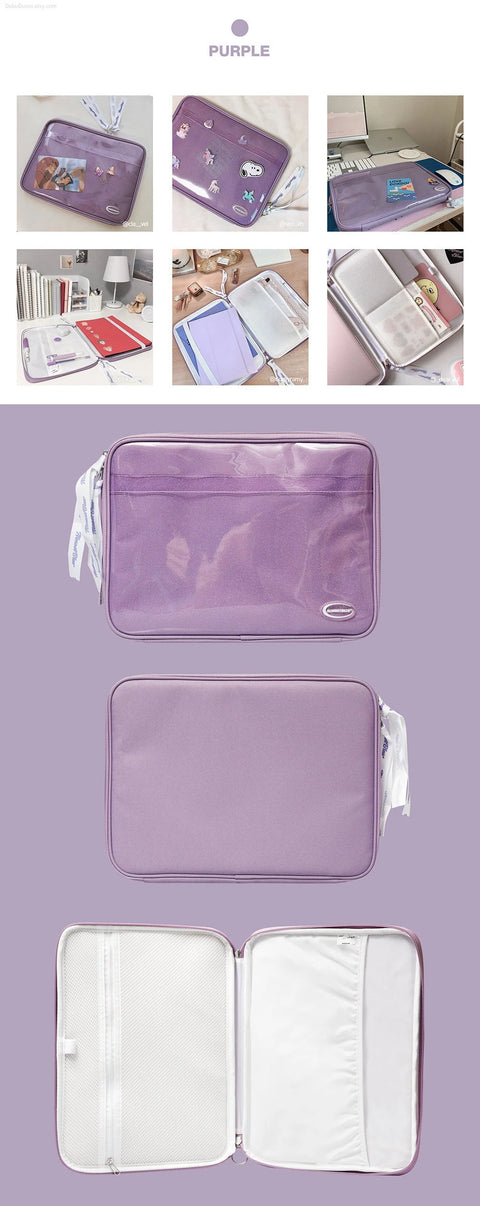 11" 13" 15" ALMOST BLUE Twinkle Laptop Pouch [8colors]