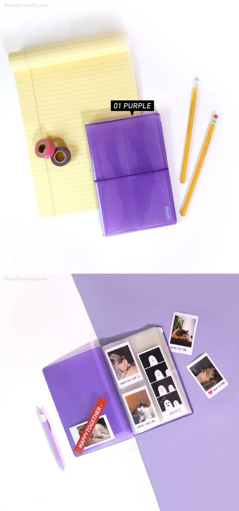 Photo Card Album [3colors] | Instax Mini Album