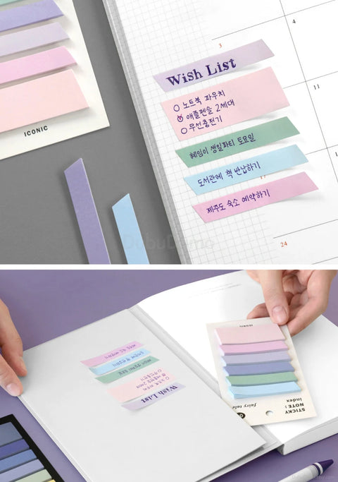 Index Sticky Notes [4types]