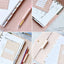 Classy Index Tab Sticker [10colors] | Leather Texture